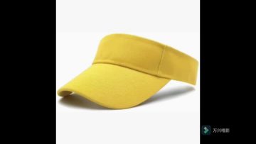Fashionable sports sun visor hats