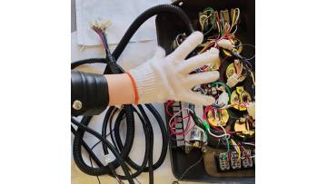 Wheel loader operating dashboard