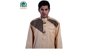 New Design polyester embroidery men african kaftan 2 pcs set kaftan dress dubai kaftan1