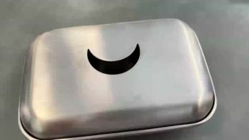 Stainless Steel Soap Dish with Lid