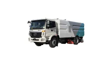 High Pressure Vacuum 7 Cubic Highway Dust Sweeper Road Sweeper Truck1