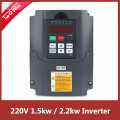 1.5KW / 2.2KW VFD Inverter 220V HuanYang VFD Frequency Converter 3 Phase Output Machine Drive Inverter for Motor