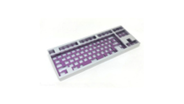 diy custom cnc machining milling drilling mechanical aluminium keyboard case plate kits manufacturer1