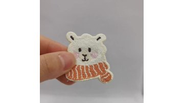 Small-sized stitch embroidery patch