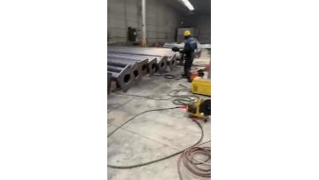 Production and manufacturing of street lamp poles