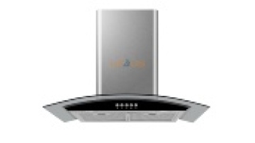 Hot Selling Stainless Steel Push Button Baffle Filter 24# Copper Motor 700/900mm Slim Curved Cooker Hood/Chimney1