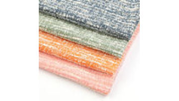 Fahion Angora Style Jacquard Hacci Fabric Polyester Cotton Spandex Hacci Knit Fabric for Sweater1