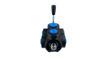 6 way hydraulic diverter valve, DF 6 , 120 L/min, 
