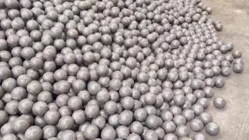 Wear-resistant steel balls for metal products