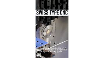 Swiss type cnc