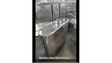 Stainless steel flower bed~1