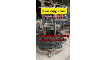 Stop searching! Your source for premium spring steel wire is here. ?