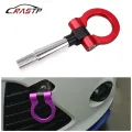 RASTP-Racing Screw Aluminum CNC Front Tow Hook Trailer For Mitsubishi Lancer EVO EX 2008-2011 RS-TH008-4