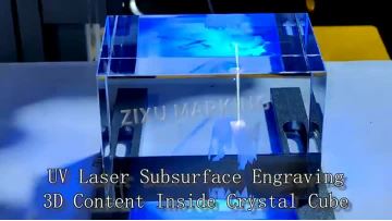 3D Subsurface UV Laser Engraving Machine