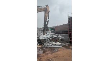 scrap metal shear machine for light metal