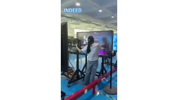 test with interactive flat panel