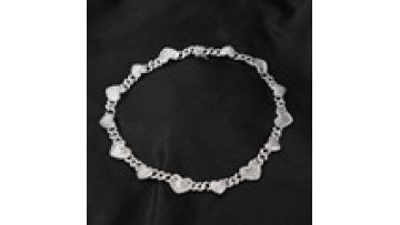 Fashion Infinity Hip Hop Heart Cuban Link Chain Charm Choker Necklace for Women1