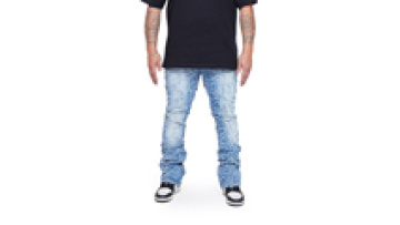 Custom High Street Color Block Spliced Washed Denim Pants Retro Loose Casual Trousers Mens Oversize Jeans1