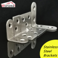 90 Degree Thickened Stainless Steel L-shaped Angle Bracket Fixed Bracket Connector Laminate Bracket Support