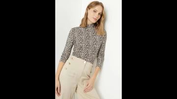 Leopard Print T-Shirt Handle Secondc Women
