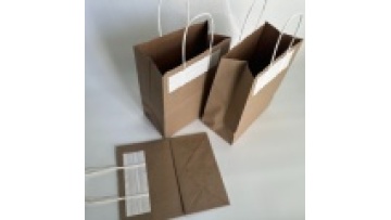 Wholesale Kraft Paper Gift Bag Shopping tote bag1