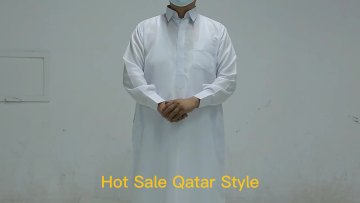 Factory Cheap Jalabiya Muslim Prayer Islamic Clothing Islamic Robe Boubou JUBBAH Muslim Men Abaya Thobe / Thawb1