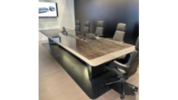 Supercar Modeling Rectangle Shape LED Multi-function Luxury Conference Table1