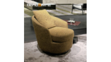 Jacques High-end Italian Simple Fabric Lounge Chair Comfortable Designer Armless Chair Living Room Bedroom Balcony Chair1
