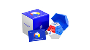 Gan Megamin V2 Maglev UV Octahedron Magnetic Levitation Magic Speed Cube1