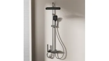 Wholesale Rainfall Home Hotel Bath Digital Shower Set for Bathroom1
