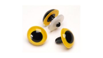 small toy eyes