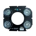 IR ILLUMINATOR INFRARED LIGHT BOARD CCTV IR CAMERA LIGHT BOARD 4PCS 42MIL HIGH POWER ARRAY IR LED WITH DRIVE BOARD