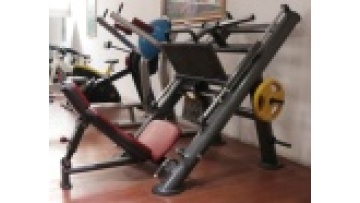 Strength Training Weight Plate Loading Linear Incline Leg Press Machine 45 Degree Leg Press For Gym1