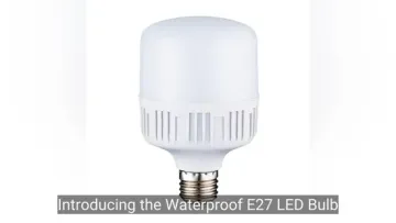 Energy-Efficient Waterproof E27 LED Bulb for Any Space1