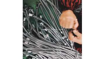 150cm 1.5m Double Lock Flexible Chrome Stainless Steel Shower Hose in Stainless Steel Material with Brass Nuts1