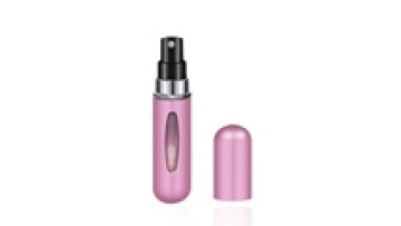 3ml 5ml 8ml 10ml Portable Black Shape Tube Glass Vial Perfume Spray Bottle With Mist Spray1