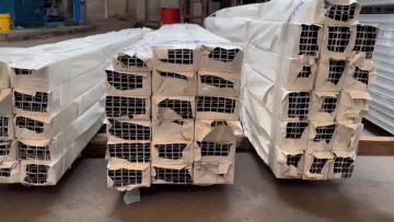 aluminium profile double head cutting machine