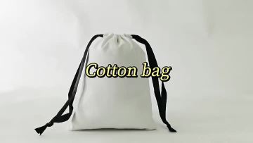  Cotton-canvas Drawstring Bags