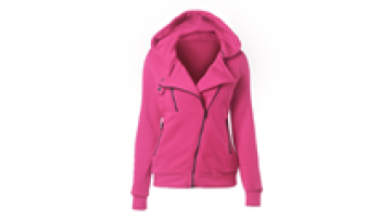 Long Sleeve Fitness Zip Up Jacket Gym Woman Thick Hooded Winter Fleece Coat Women1