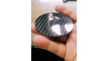 Horyen high strength custom logo carbon fiber compression molding dipping mirror finish fibra de carbono1