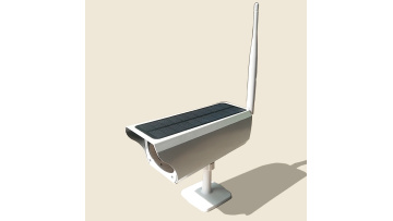 Outdoor Wireless Wifi Infrared Solar Charging Surveillian Camera1