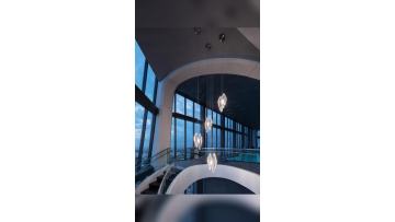 Seashell Crystal Chandelier