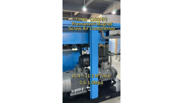 SAV75 (100HP 75KW) Permanent Magnet Screw Air Compressor