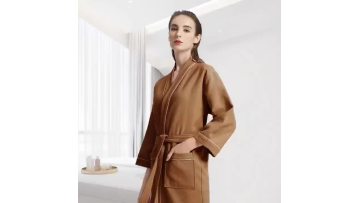 A waffle robe