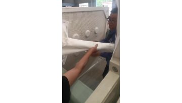 Filter cloth replacement