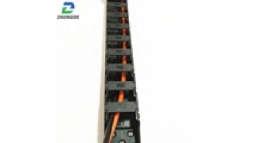 High quality semi closed plastic drag chain to manage cables1