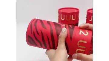 PAPER TUBE TEA PACKAGING 