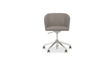 Eton Leather Swivel Chair