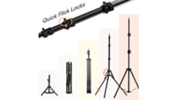 Adjustable Tripod Stand for TikTok Photography, Projector & Lighting - 50cm to 210cm1
