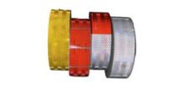 Waterproof Reflective Adhesive Tape 5CM x 45.7M White Red ECE 104R DOT-C21